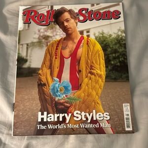 Harry styles Rolling Stones magaizne